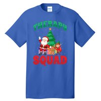 Therapy Squad Xmas Santa Slp Speech Pathologists Christmas Gift Tall T-Shirt