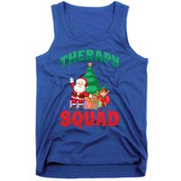 Therapy Squad Xmas Santa Slp Speech Pathologists Christmas Gift Tank Top