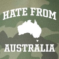 Tom Segura Ymhstudios Hate From Australia Legacy Tie Dye Trucker Hat