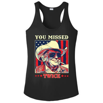 Trump Shirts You Missed Trump Ladies PosiCharge Competitor Racerback Tank