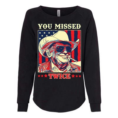 Trump Shirts You Missed Trump Womens California Wash Sweatshirt