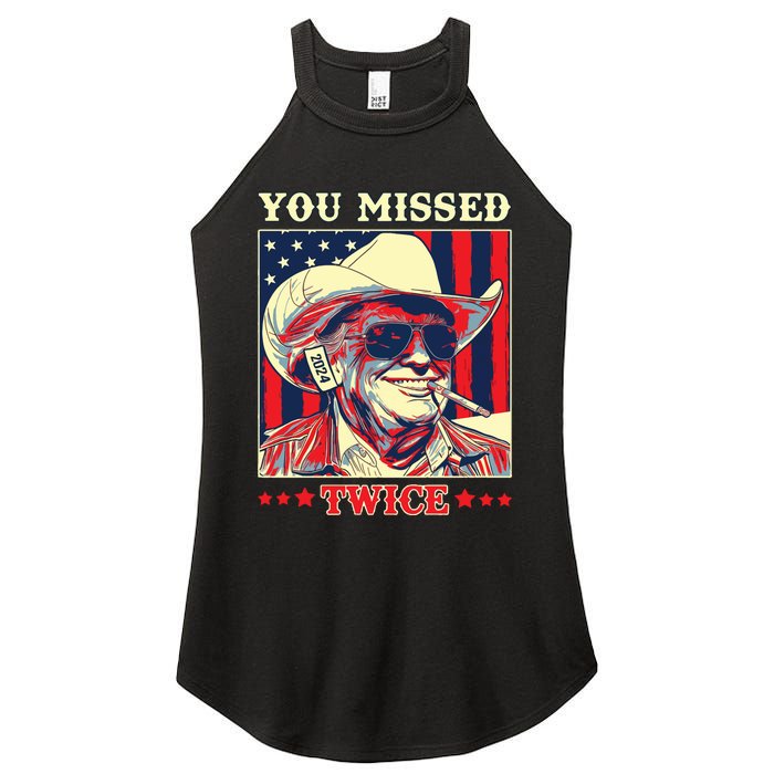 Trump Shirts You Missed Trump Women's Perfect Tri Rocker Tank