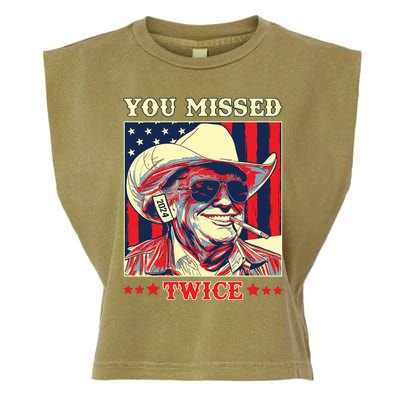 Trump Shirts You Missed Trump Garment-Dyed Women's Muscle Tee