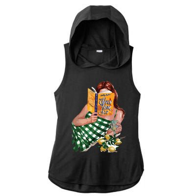 The Seven Year Slip By Ashley Poston Book Ladies PosiCharge Tri-Blend Wicking Draft Hoodie Tank