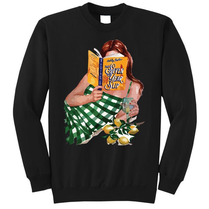 The Seven Year Slip By Ashley Poston Book Sweatshirt