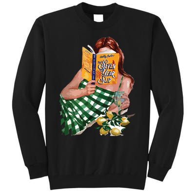 The Seven Year Slip By Ashley Poston Book Tall Sweatshirt