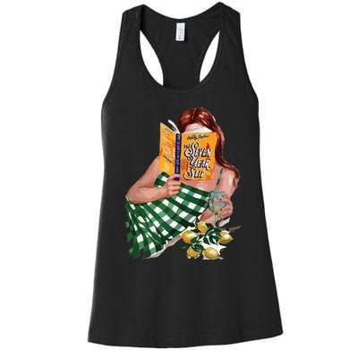 The Seven Year Slip By Ashley Poston Book Women's Racerback Tank