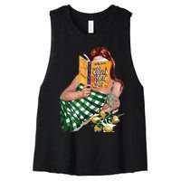 The Seven Year Slip By Ashley Poston Book Women's Racerback Cropped Tank