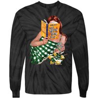 The Seven Year Slip By Ashley Poston Book Tie-Dye Long Sleeve Shirt