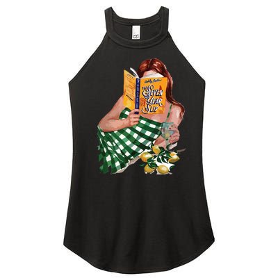 The Seven Year Slip By Ashley Poston Book Women's Perfect Tri Rocker Tank