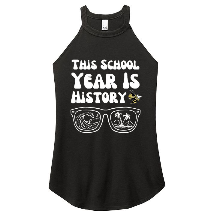 This School Year Is History End Of School Women's Perfect Tri Rocker Tank