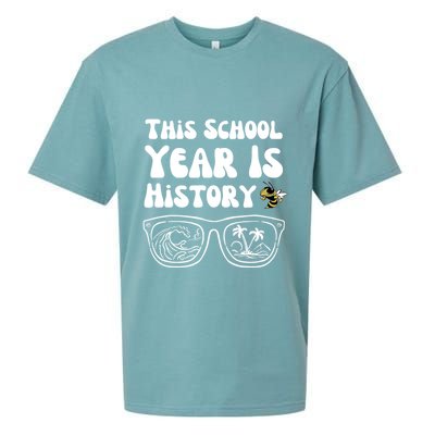This School Year Is History End Of School Sueded Cloud Jersey T-Shirt