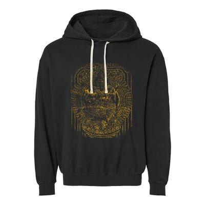 Thailand Sak Yant Tattoo Magical Thai Tattoos Thailand Gift Garment-Dyed Fleece Hoodie