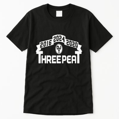 Trump Threepeat 16 20 24 Tall T-Shirt