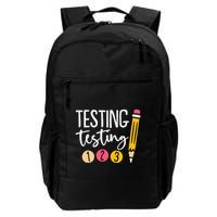 Testing Testing 123 Cute Test Day Backpack