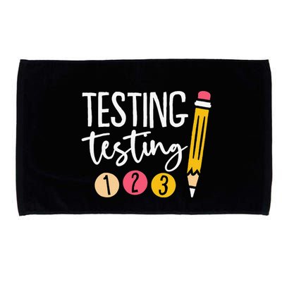 Testing Testing 123 Cute Test Day Microfiber Hand Towel