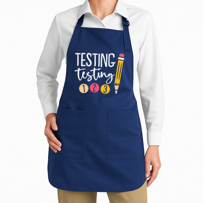 Testing Testing 123 Cute Test Day Apron