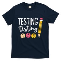 Testing Testing 123 Cute Test Day T-Shirt