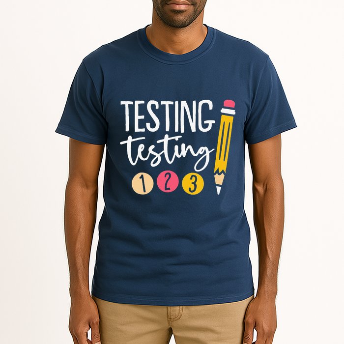 Testing Testing 123 Cute Test Day Tall T-Shirt