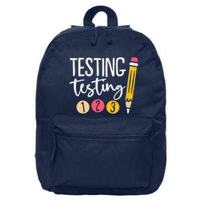Testing Testing 123 Cute Test Day 16 in Basic Backpack