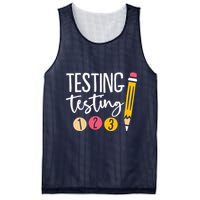Testing Testing 123 Cute Test Day Mesh Reversible Basketball Jersey Tank