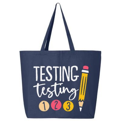 Testing Testing 123 Cute Test Day 25L Jumbo Tote