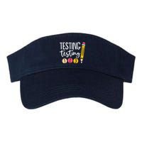 Testing Testing 123 Cute Test Day Visor