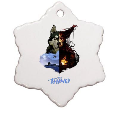 The Thing 1982 Horror Scary Movie Halloween Costume Dog Ceramic Star Ornament