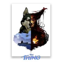 The Thing 1982 Horror Scary Movie Halloween Costume Dog Poster