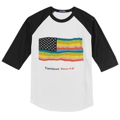 Turnover T.O.U.R 15 Pride Flag Kids Colorblock Raglan Jersey