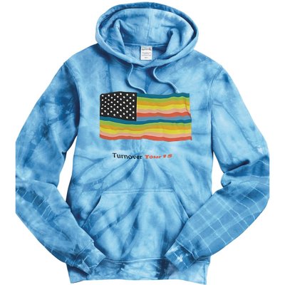 Turnover T.O.U.R 15 Pride Flag Tie Dye Hoodie