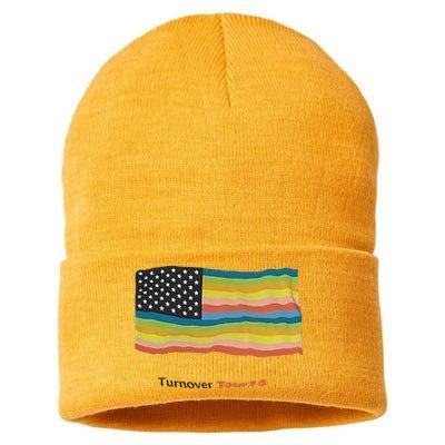 Turnover T.O.U.R 15 Pride Flag Sustainable Knit Beanie