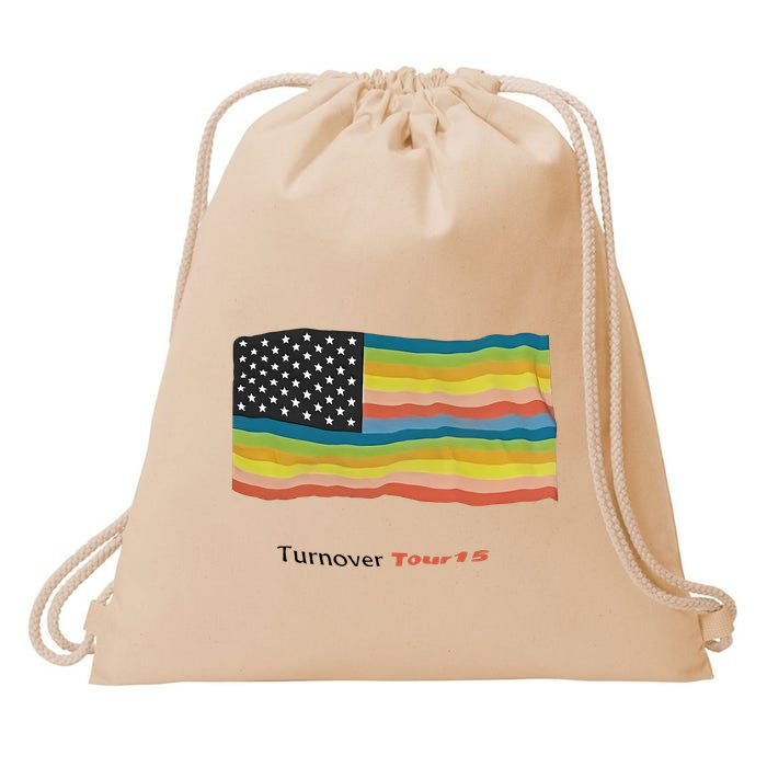 Turnover T.O.U.R 15 Pride Flag Drawstring Bag