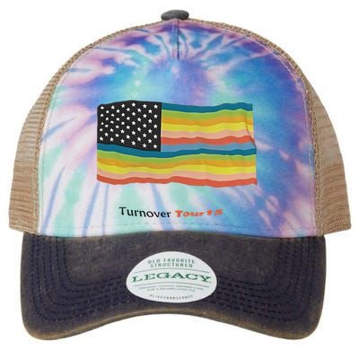 Turnover T.O.U.R 15 Pride Flag Legacy Tie Dye Trucker Hat