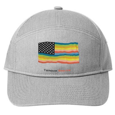 Turnover T.O.U.R 15 Pride Flag 7-Panel Snapback Hat