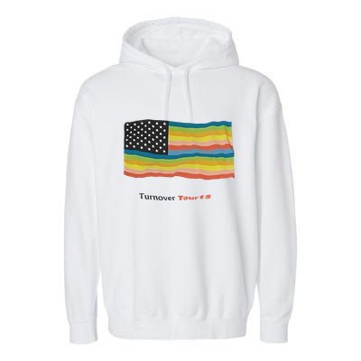 Turnover T.O.U.R 15 Pride Flag Garment-Dyed Fleece Hoodie