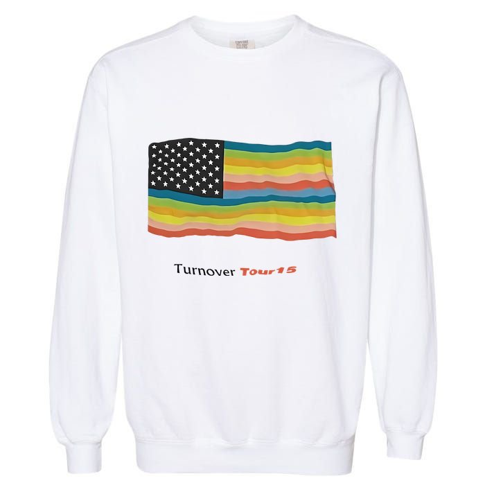 Turnover T.O.U.R 15 Pride Flag Garment-Dyed Sweatshirt