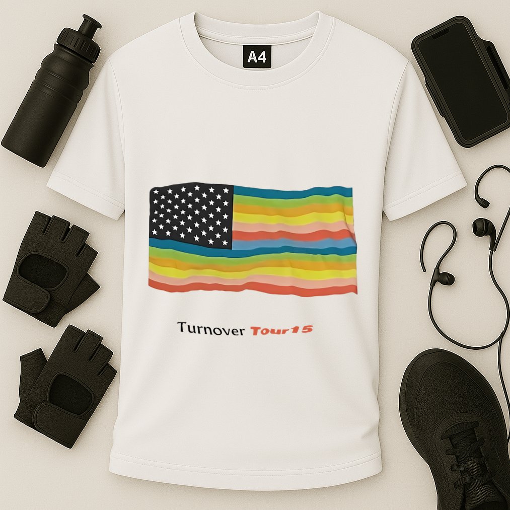 Turnover T.O.U.R 15 Pride Flag Performance Shirt
