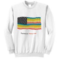 Turnover T.O.U.R 15 Pride Flag Sweatshirt