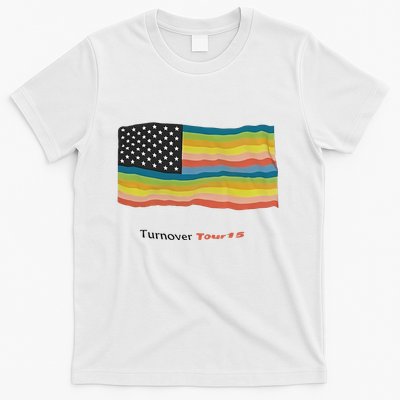 Turnover T.O.U.R 15 Pride Flag T-Shirt