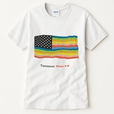 Turnover T.O.U.R 15 Pride Flag Tall T-Shirt