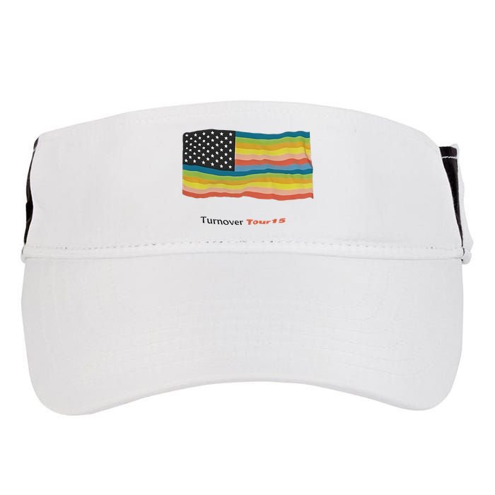 Turnover T.O.U.R 15 Pride Flag Adult Drive Performance Visor