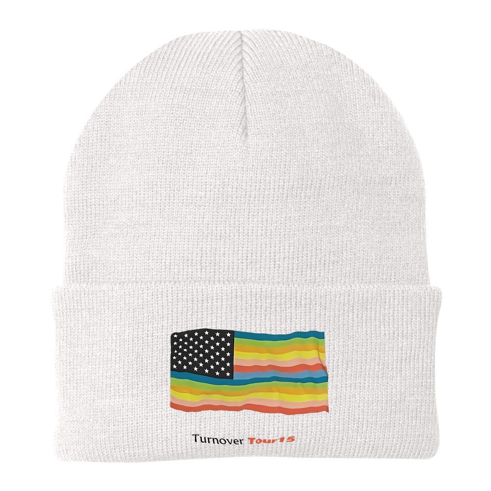 Turnover T.O.U.R 15 Pride Flag Beanie