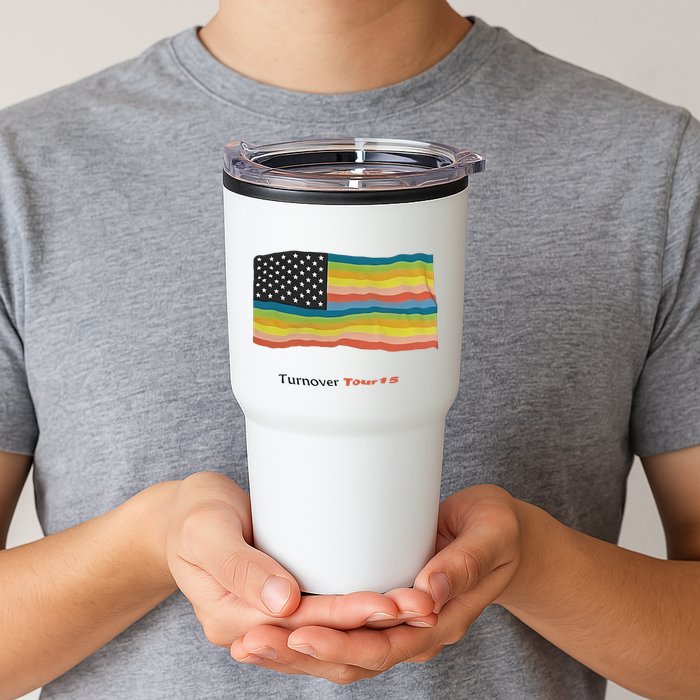 Turnover T.O.U.R 15 Pride Flag Tumbler