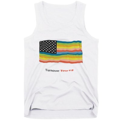 Turnover T.O.U.R 15 Pride Flag Tank Top