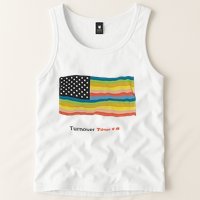 Turnover T.O.U.R 15 Pride Flag Tank Top
