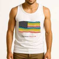 Turnover T.O.U.R 15 Pride Flag Tank Top