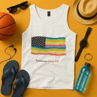 Turnover T.O.U.R 15 Pride Flag Tank Top
