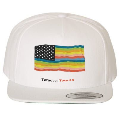 Turnover T.O.U.R 15 Pride Flag Wool Snapback Cap