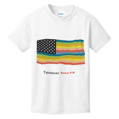 Turnover T.O.U.R 15 Pride Flag Kids T-Shirt